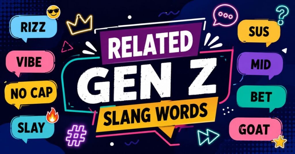 Related Gen Z Slang Words