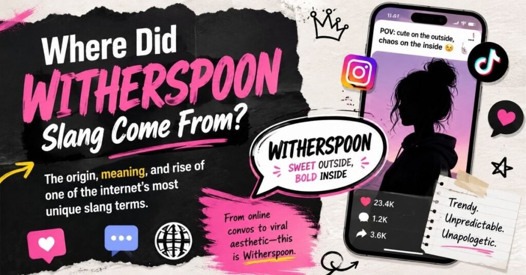 Where Did Witherspoon Slang Come From?
