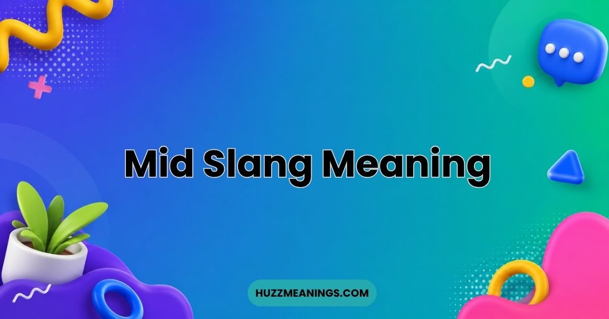 Mid Slang Meaning