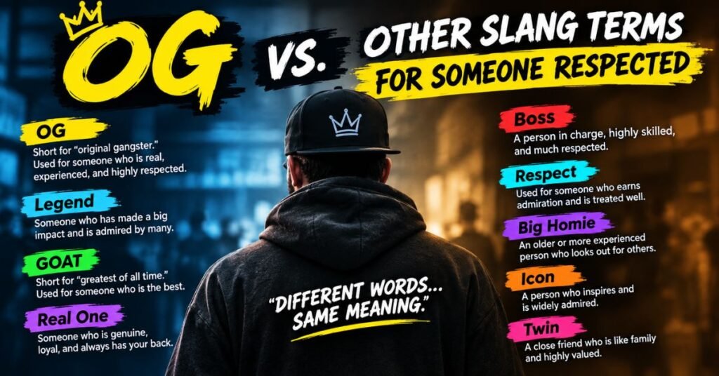 OG Meaning in Slang: 7 Powerful Facts You Should Know 2 OG vs. Other Slang Terms for Someone Respected