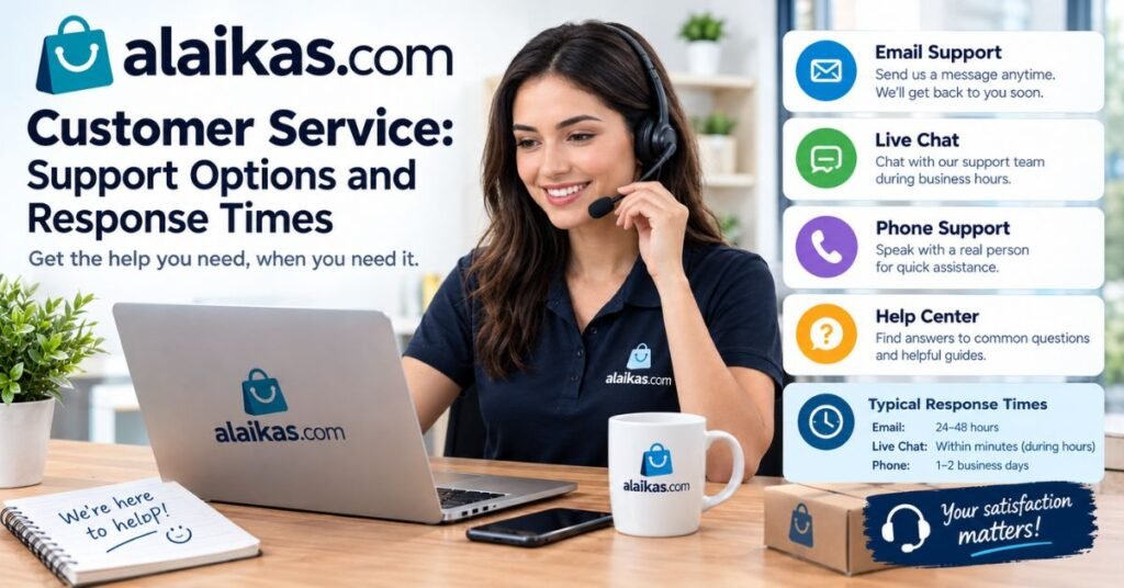 Alaikas.com Customer Service: Support Options and Response Times