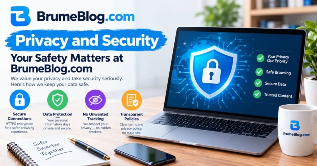 BrumeBlog.com Privacy and Security