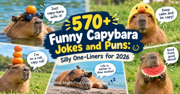 Capybara Jokes
