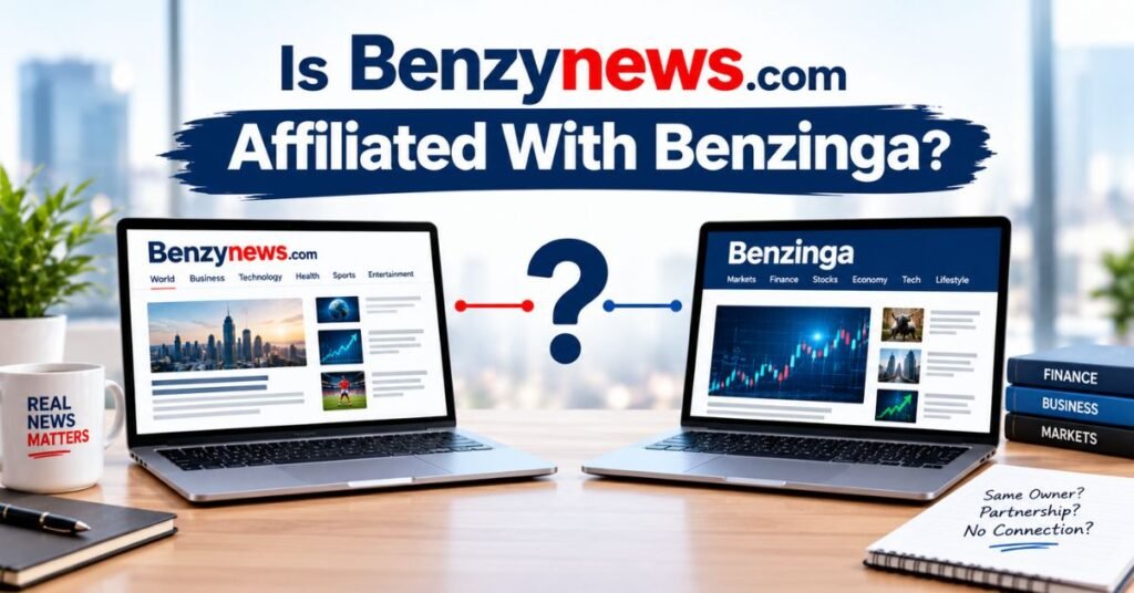 Is Benzynews.com Affiliated With Benzinga