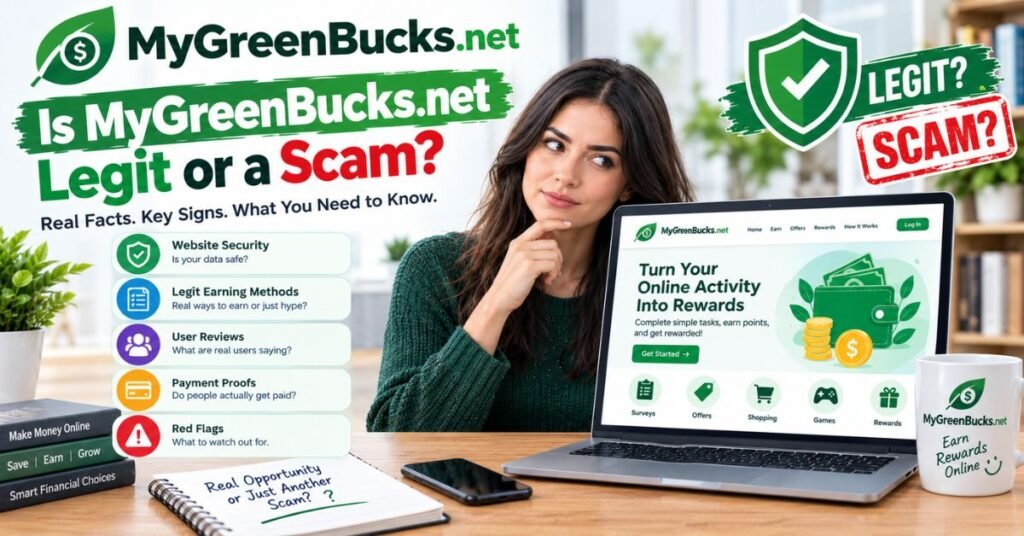 Is MyGreenBucks.net Legit or a Scam?