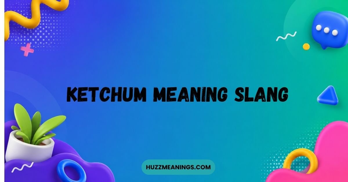 Ketchum Meaning Slang