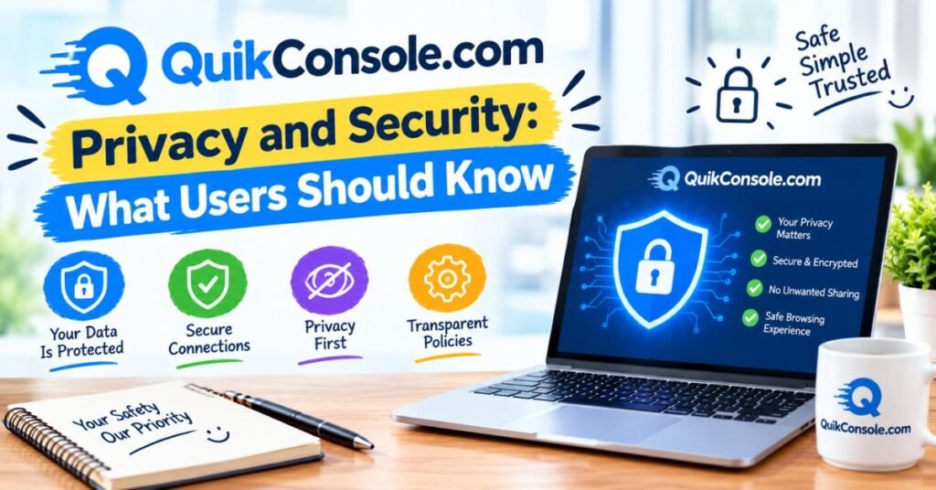 250:QuikConsole.com Guide: Features, Safety, Benefits & User Experience 3 QuikConsole.com Privacy and Security: What Users Should Know