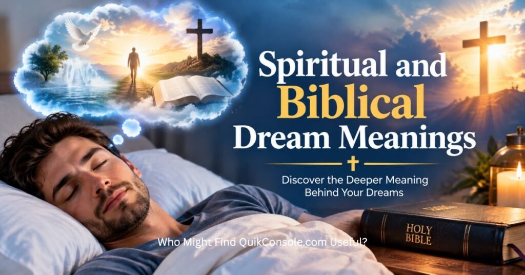 DreamMeaning.com Review: 17 Features, Safety, and Dream Interpretation Guide 2 Spiritual and Biblical Dream Meanings