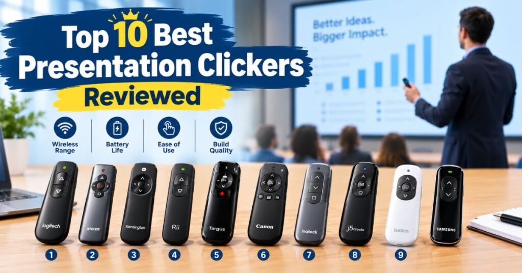 Top 10 Best Presentation Clickers Reviewed