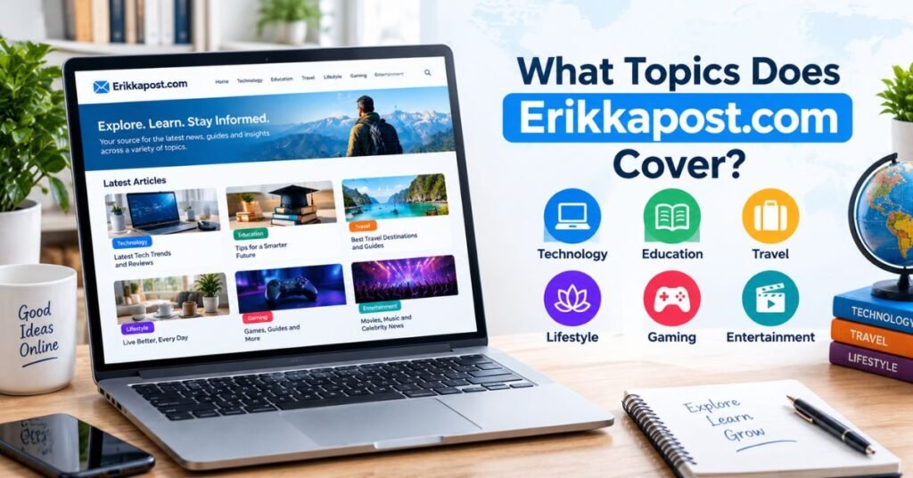 What Topics Does Erikkapost.com Cover?