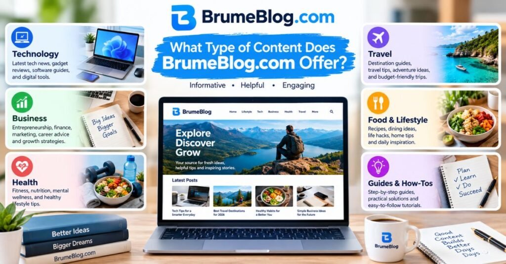 What Type of Content Does BrumeBlog.com Offer?